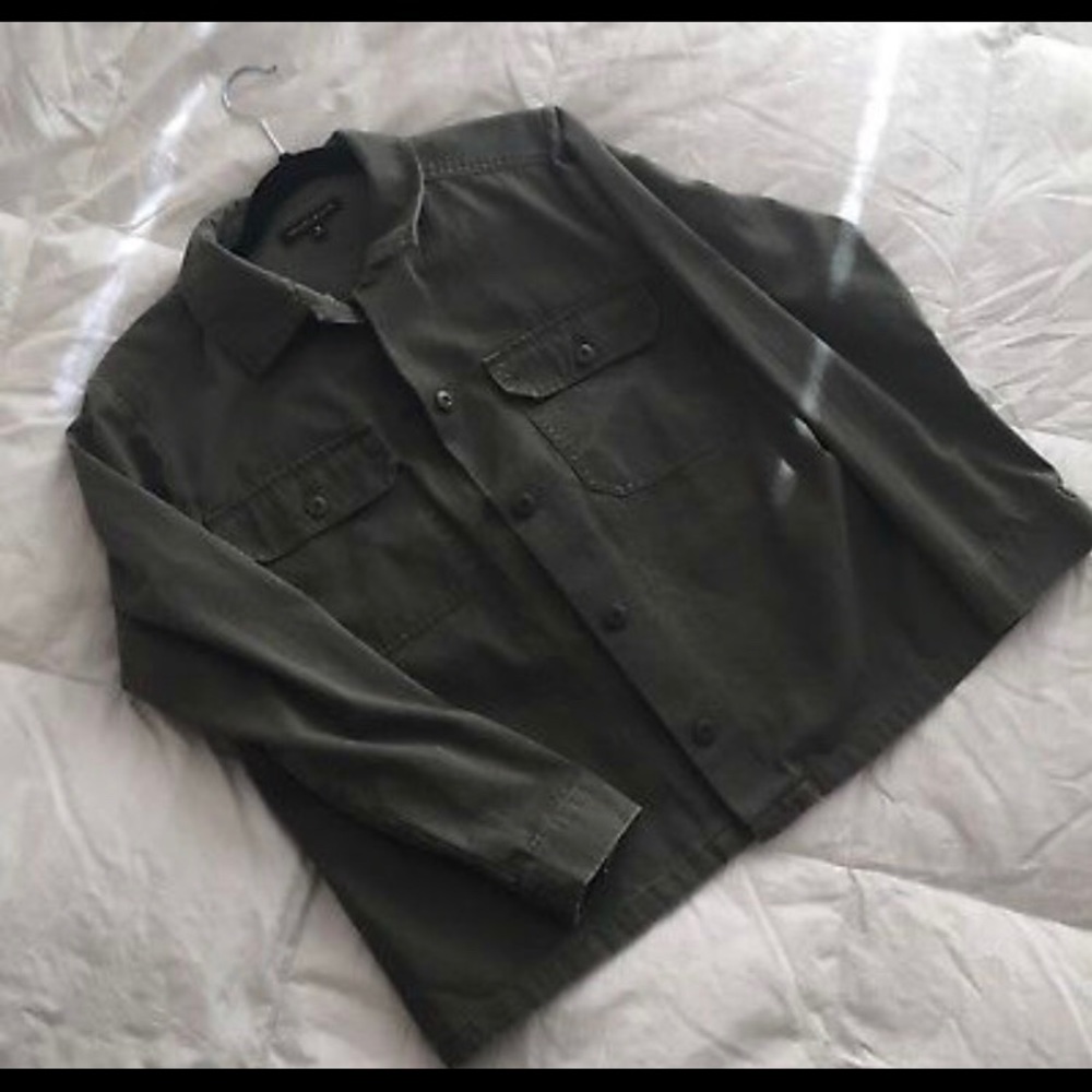 Kendall and Kylie Green Army Jacket